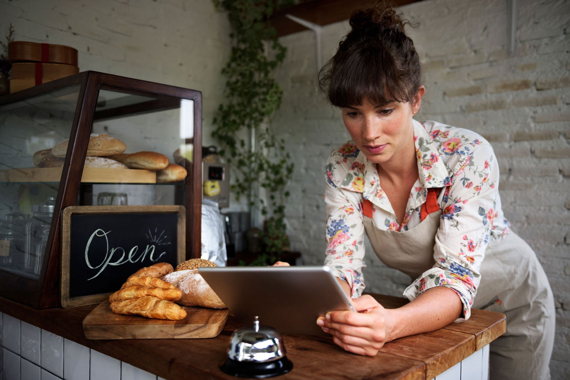 woman-using-digital-tablet